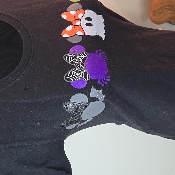Disney Store black Minnie icon Halloween T shirt - Picture 2 of 5
